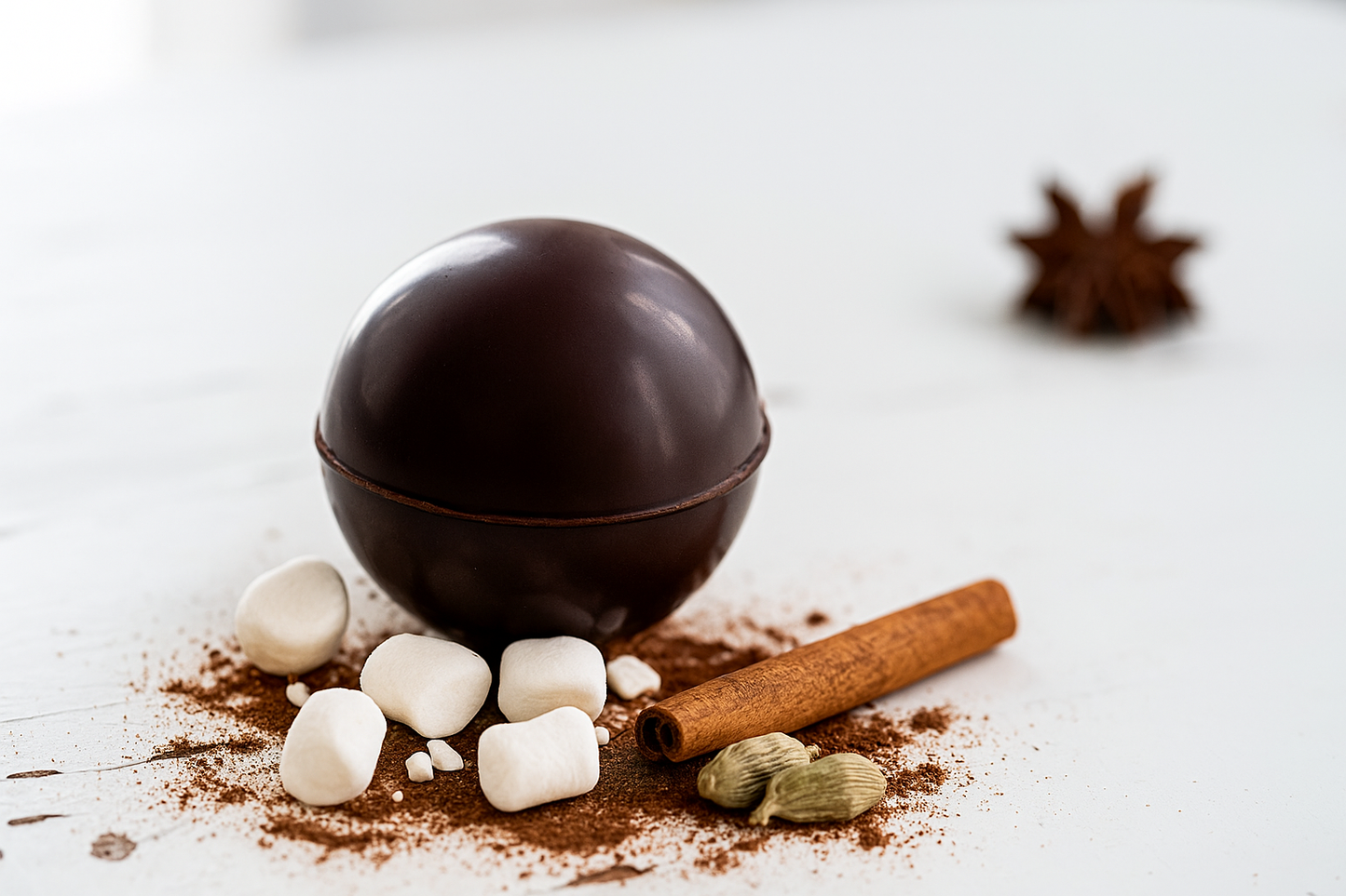 Hot chocolate bomb