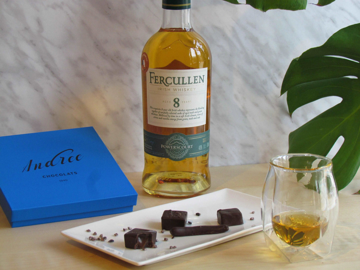 Coffret accord chocolats & Whiskies Chocolats Andrée