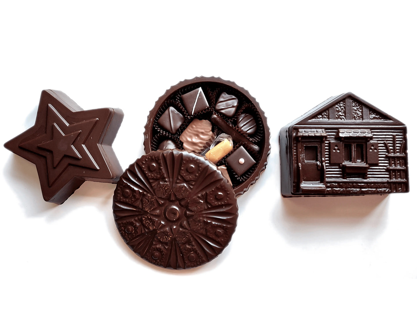Coffret chocolat garni