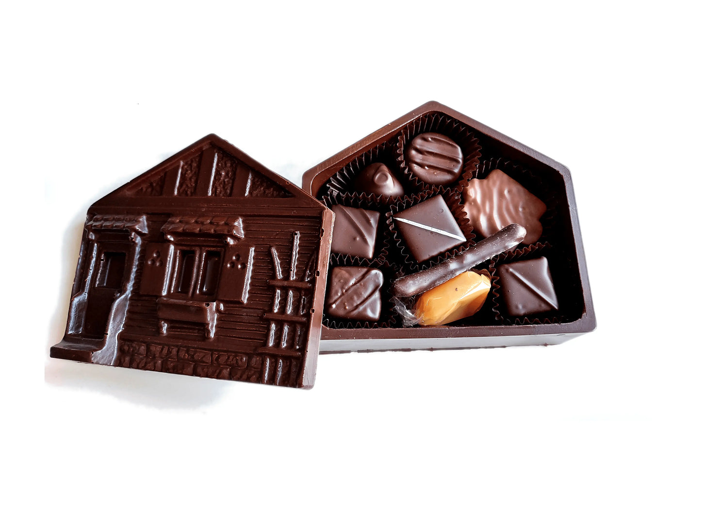 Coffret chocolat garni