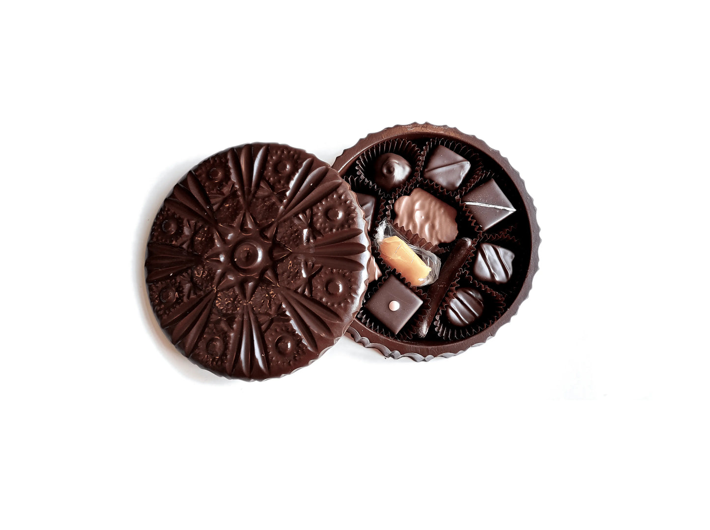 Coffret chocolat garni