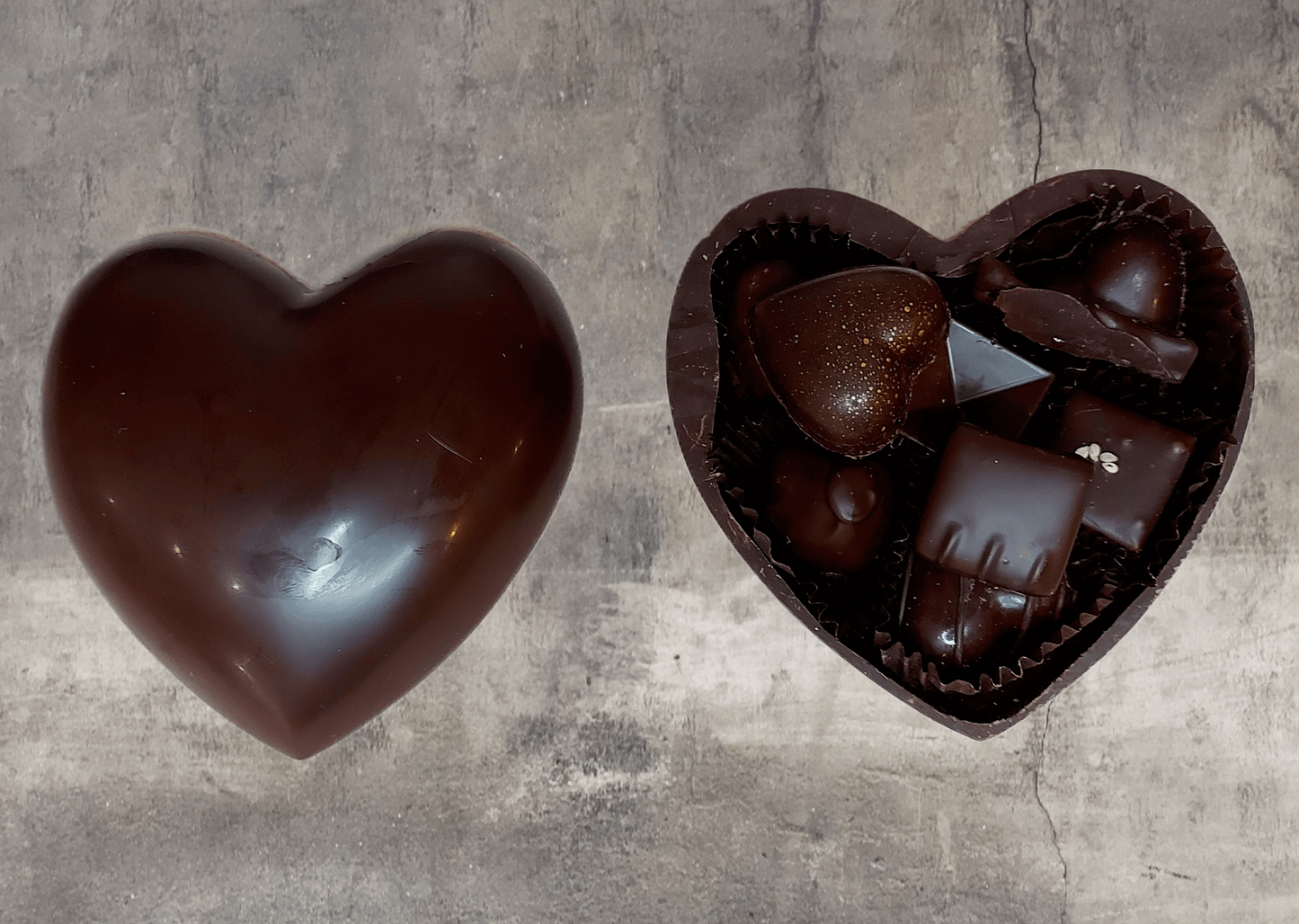 Bonbonnière Cœur chocolat