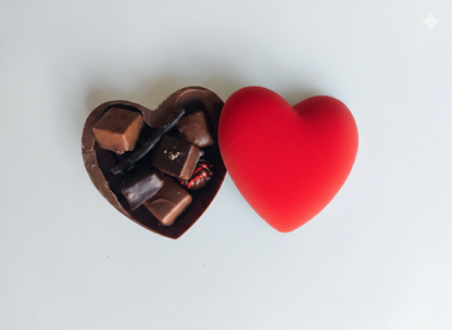 Bonbonnière Cœur chocolat