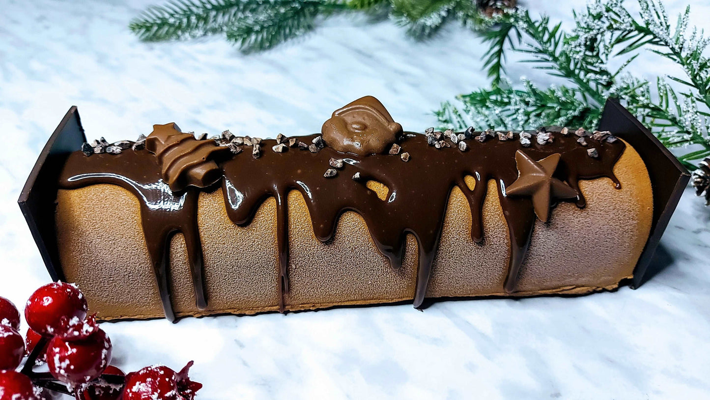 Bûche de Noël Chocolat Chocolats Andrée