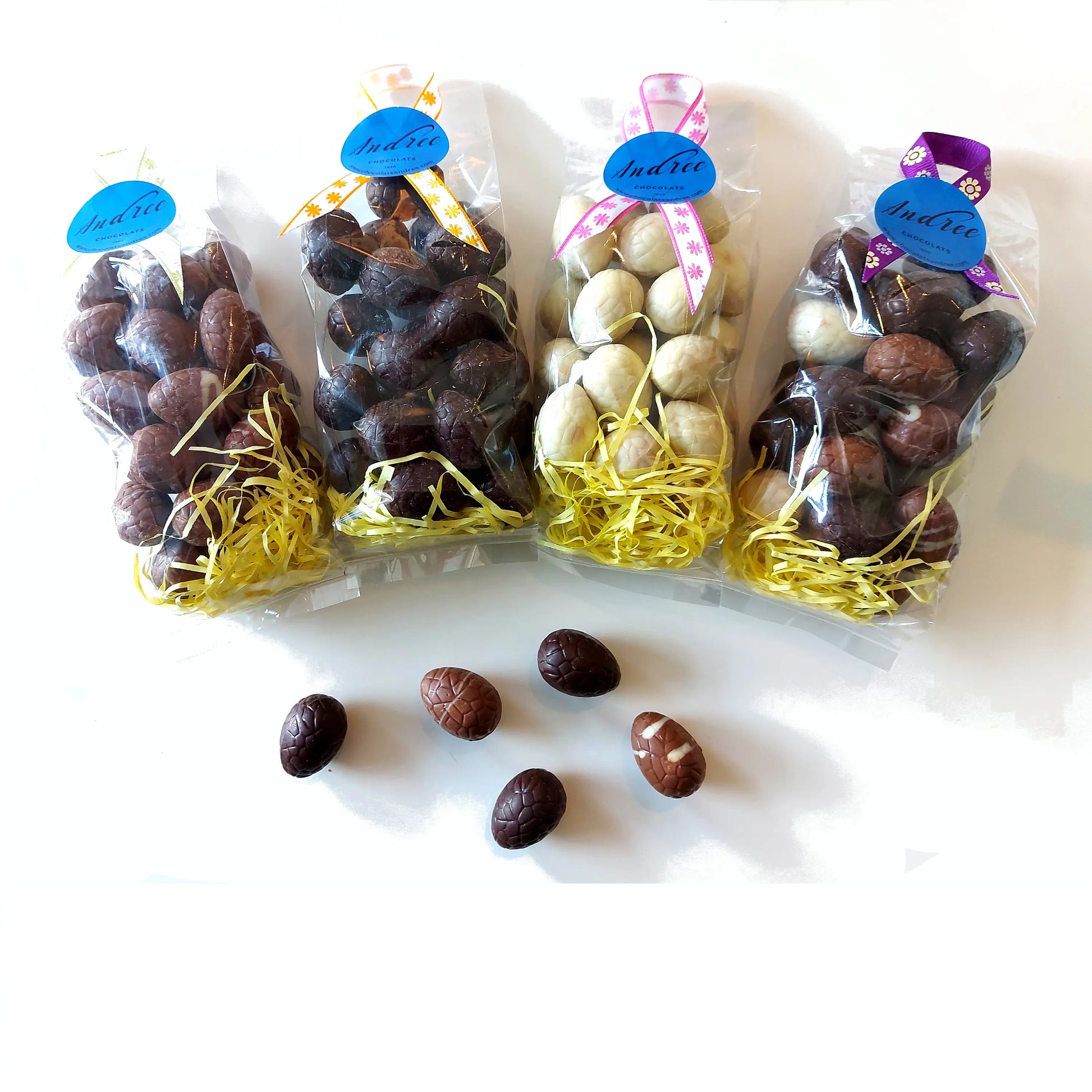 Mini coco fourrés Chocolats Andrée