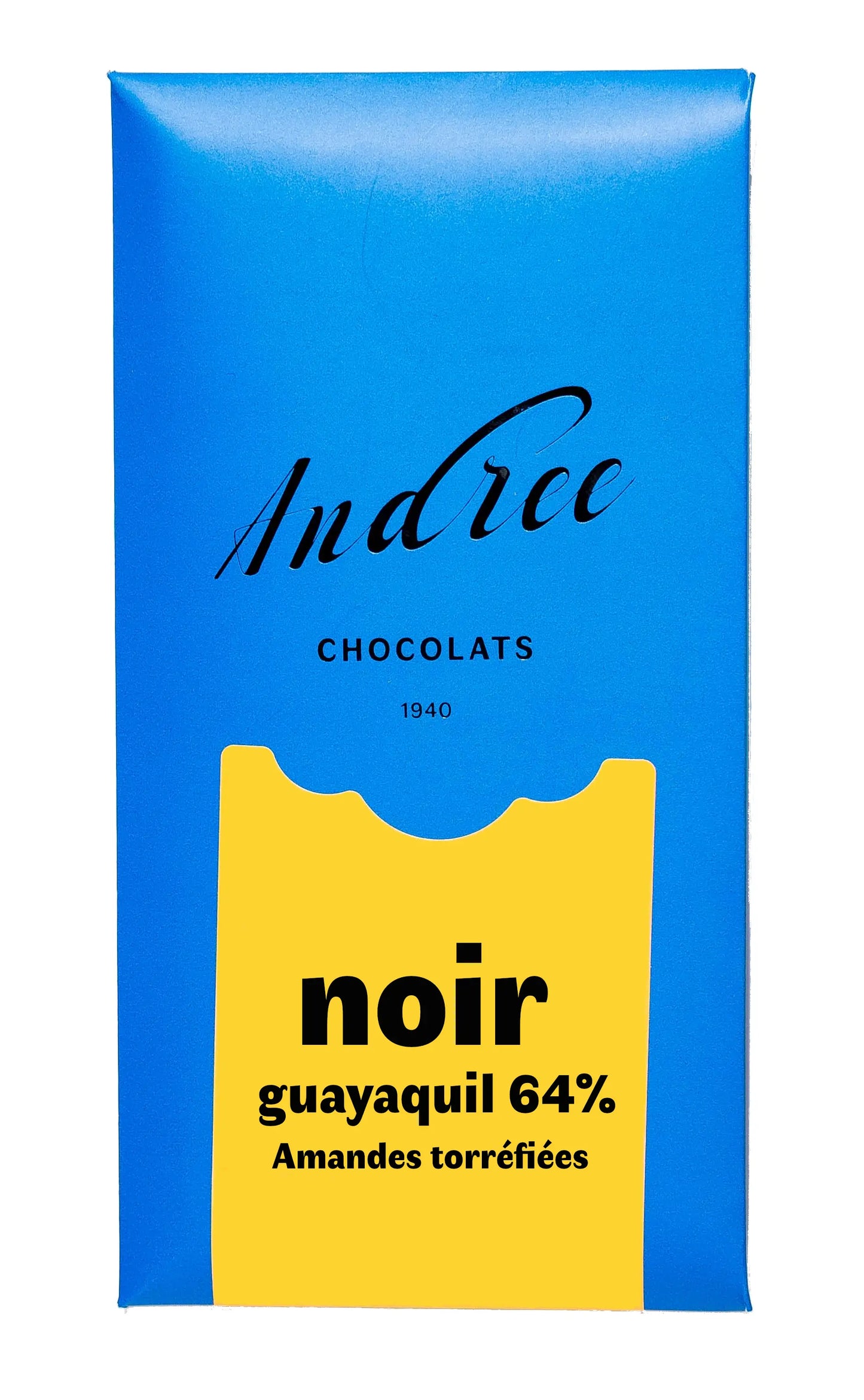Tablette Noir Guayaquil 64% amandes torréfiées