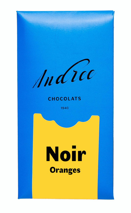 Tablette Noir Tentation 64% Oranges