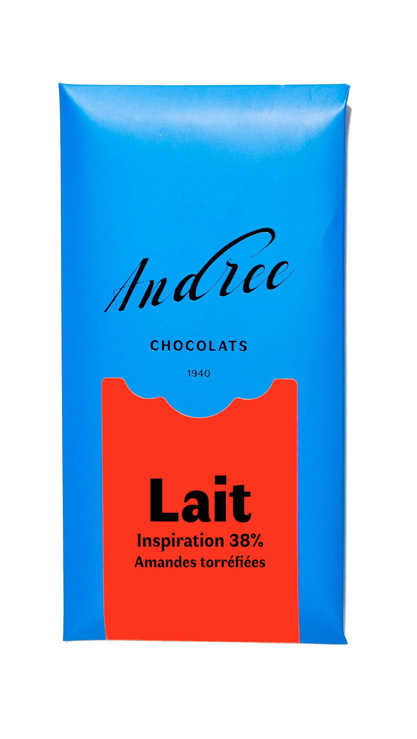 Tablette Lait Inspiration 38% amandes torréfiées